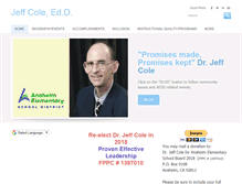 Tablet Screenshot of jeffcole.info